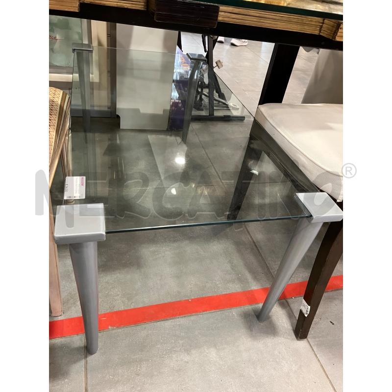 TAVOLINO RETT P/VETRO | Mercatino dell'Usato Roma eur 2