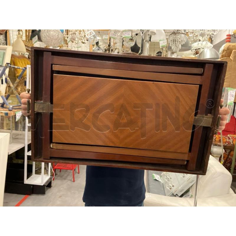 TAVOLINO TABLE TRAY LEGNO  | Mercatino dell'Usato Roma eur 4