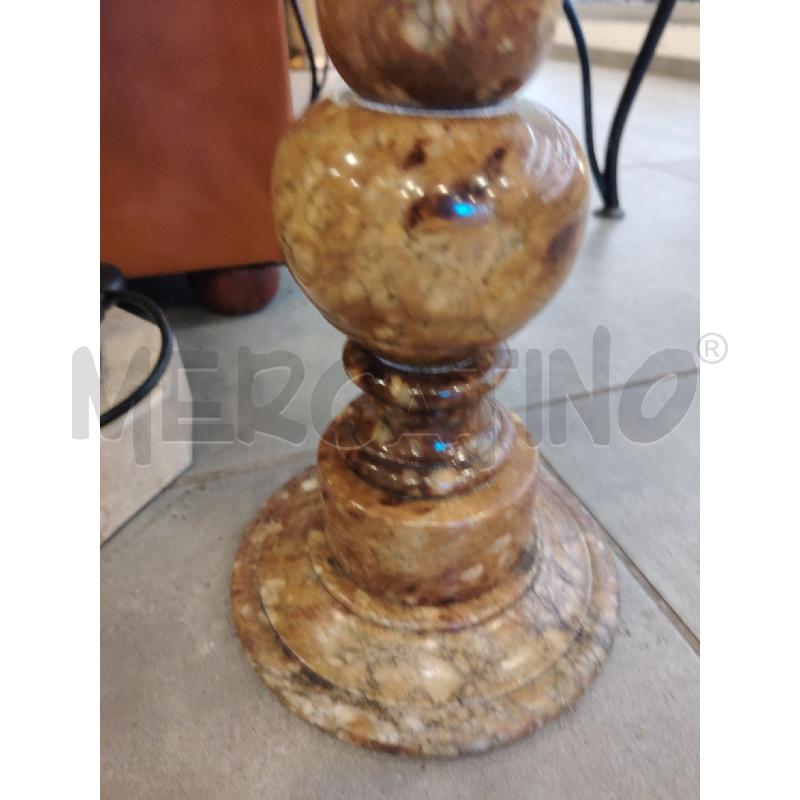 TAVOLINO TONDO ALABASTRO  | Mercatino dell'Usato Roma eur 4