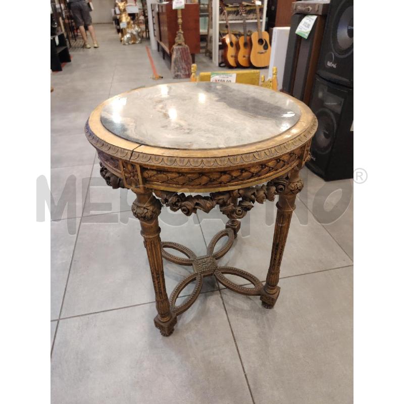 TAVOLINO TONDO DOR P MARMO  | Mercatino dell'Usato Roma eur 1