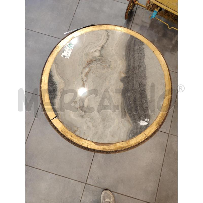 TAVOLINO TONDO DOR P MARMO  | Mercatino dell'Usato Roma eur 2