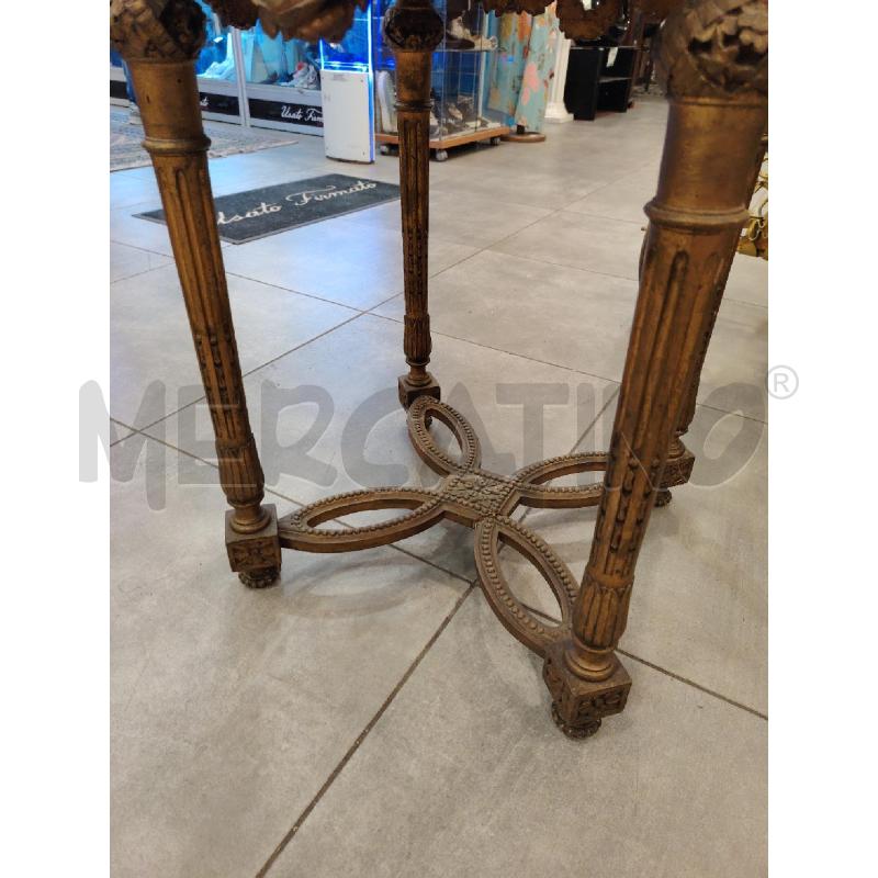 TAVOLINO TONDO DOR P MARMO  | Mercatino dell'Usato Roma eur 3