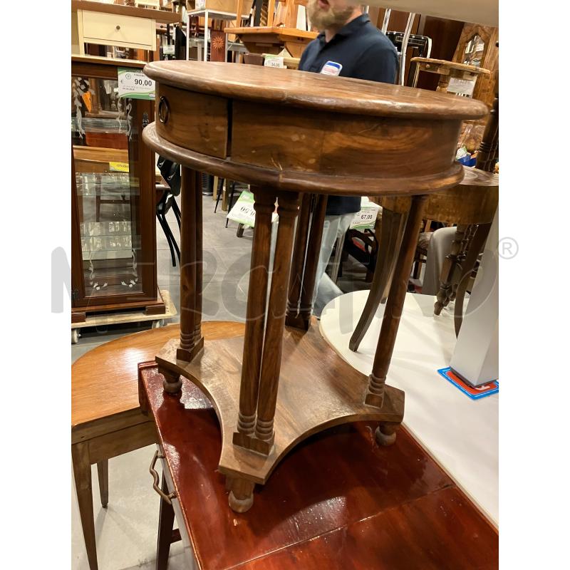 TAVOLINO TONDO MASSELLO  | Mercatino dell'Usato Roma eur 3