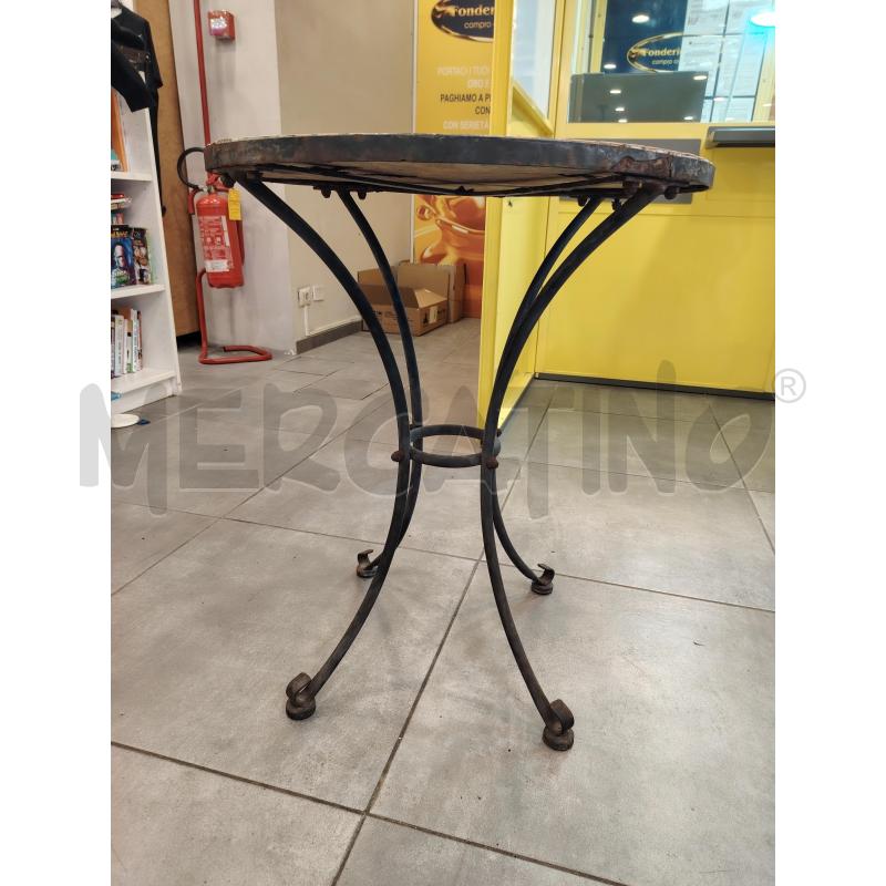 TAVOLINO TONDO MOSAICO COLOR | Mercatino dell'Usato Roma eur 3