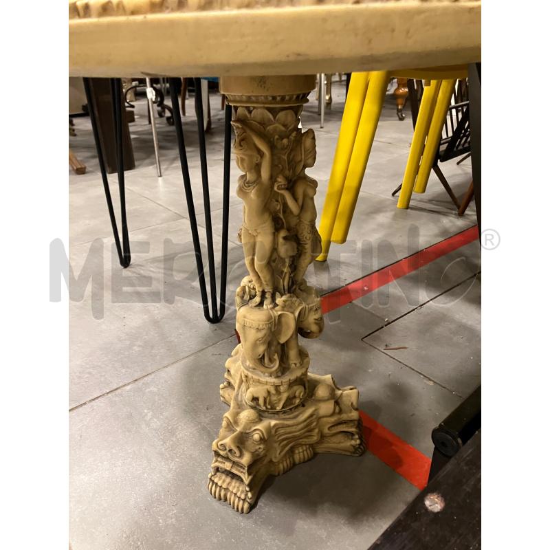 TAVOLINO TONDO RESINA | Mercatino dell'Usato Roma eur 3