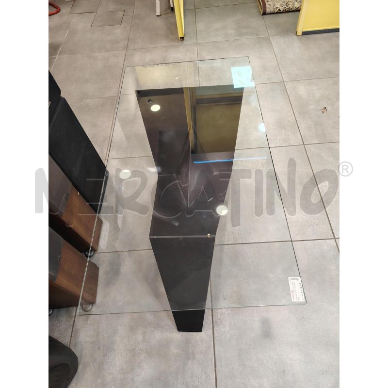 TAVOLINO VET B/NER ANNI 90  | Mercatino dell'Usato Roma eur 2