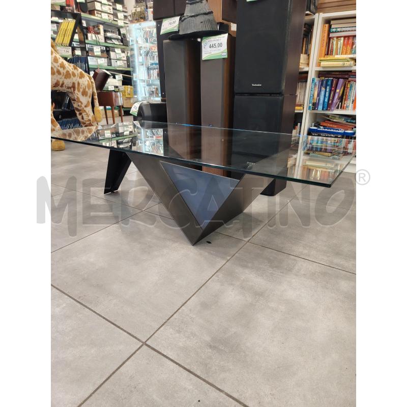 TAVOLINO VET B/NER ANNI 90  | Mercatino dell'Usato Roma eur 3