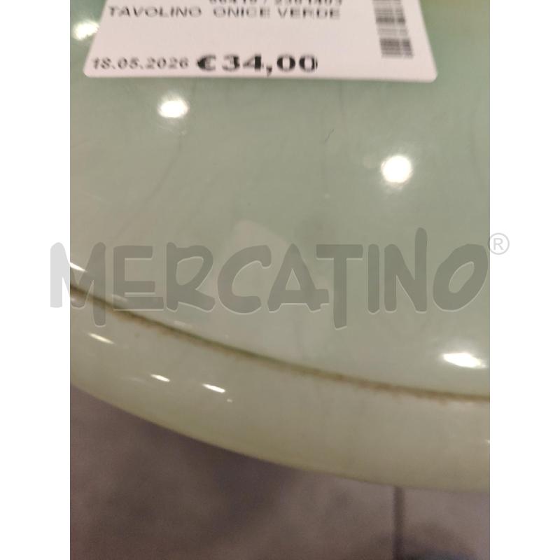 TAVOLINO  ONICE VERDE  | Mercatino dell'Usato Roma eur 3