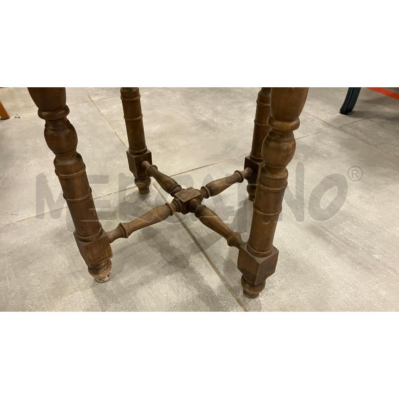 TAVOLINO  OTTAGONALE LEGNO | Mercatino dell'Usato Roma eur 3