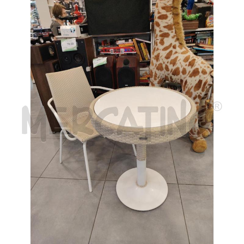 TAVOLINO + SEDIA EMU  | Mercatino dell'Usato Roma eur 1