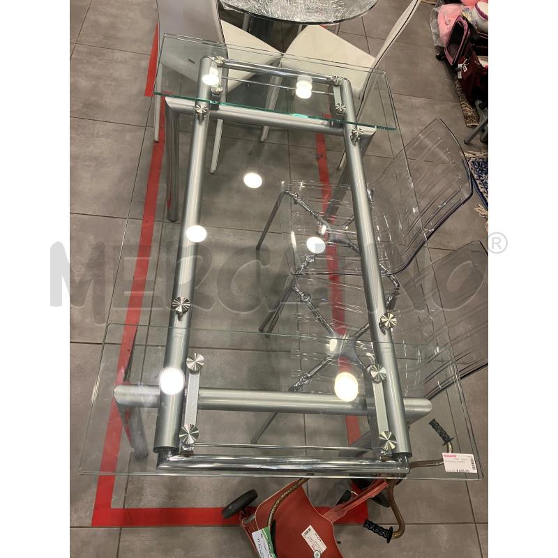 TAVOLO ALL P/VETRO | Mercatino dell'Usato Roma eur 2