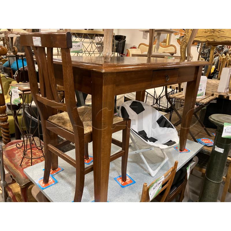 TAVOLO ARTE POVERA + SEDIE | Mercatino dell'Usato Roma eur 1