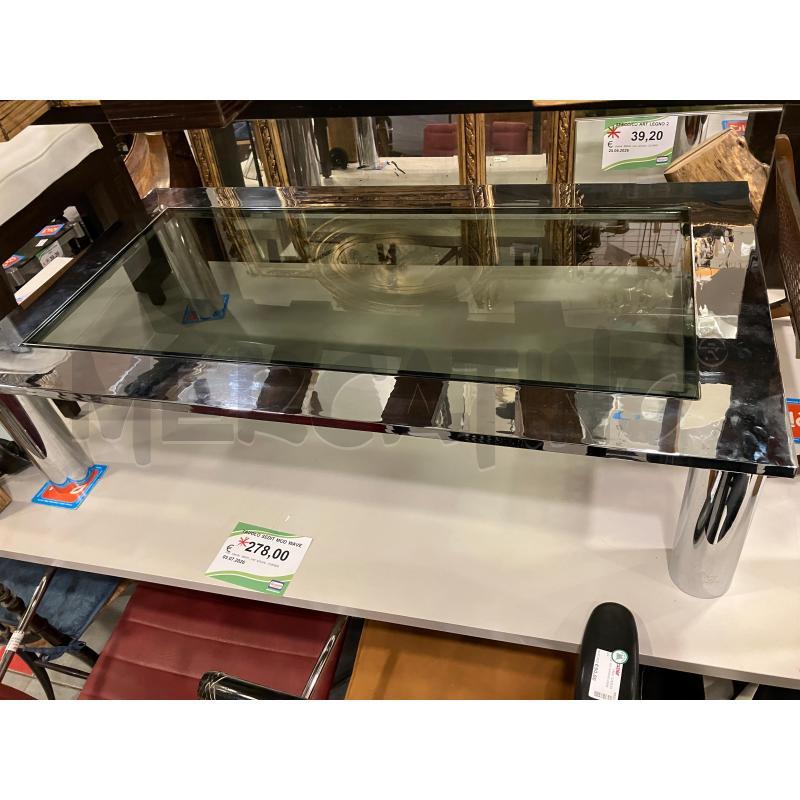 TAVOLO BASSO RET CROMO P/VET | Mercatino dell'Usato Roma eur 3