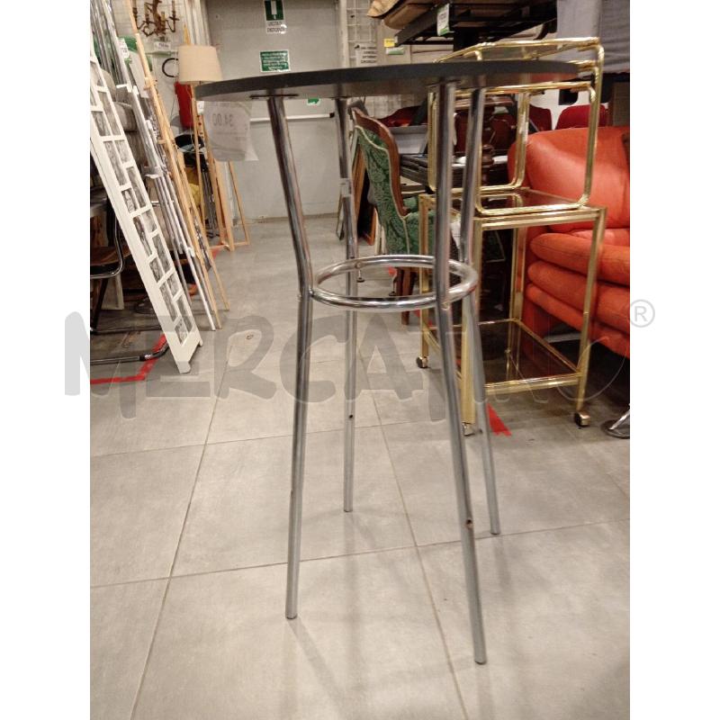 TAVOLO TONDO ALTO | Mercatino dell'Usato Roma eur 3