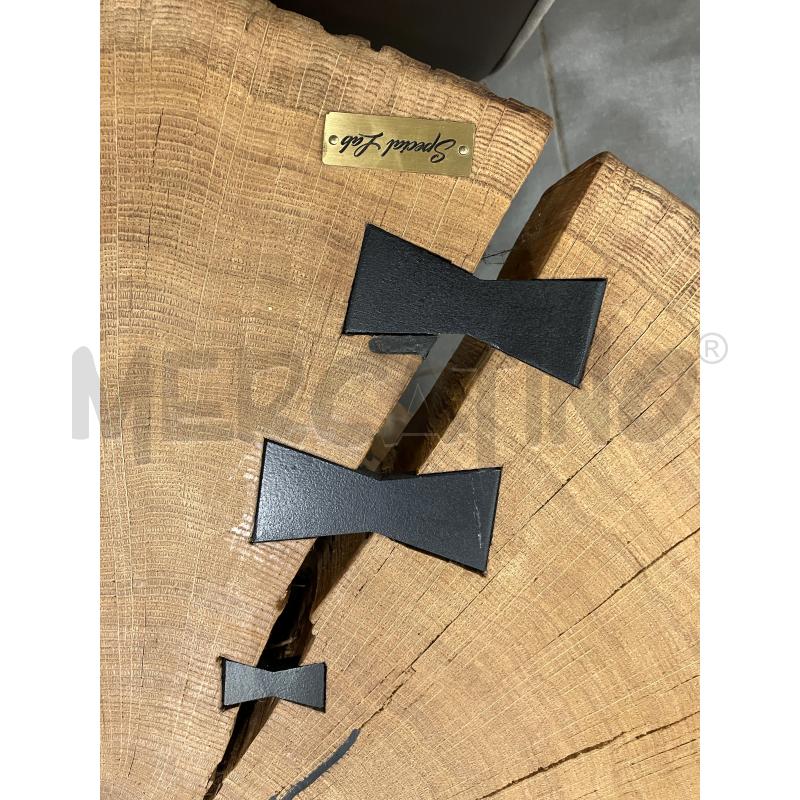 TAVOLO TONDO B/P/TRONCHI LEGNO | Mercatino dell'Usato Roma eur 4