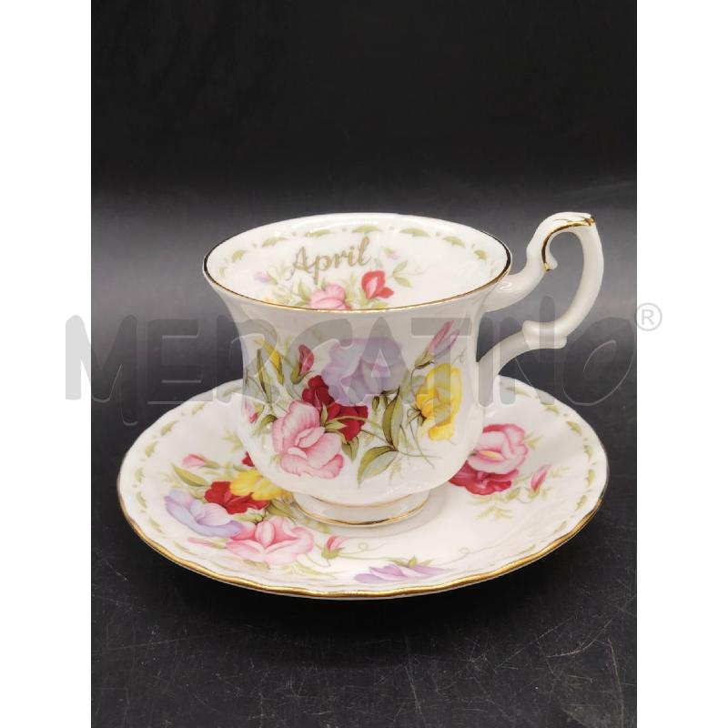 TAZZA DA TE ROYAL ALBERT APRILE | Mercatino dell'Usato Roma eur 1