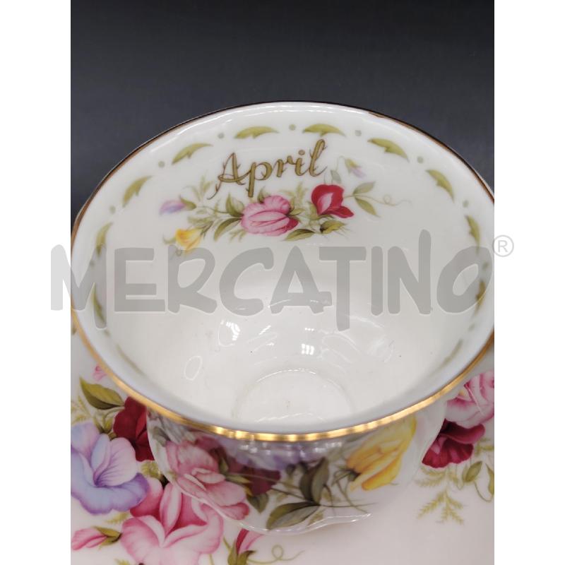 TAZZA DA TE ROYAL ALBERT APRILE | Mercatino dell'Usato Roma eur 2