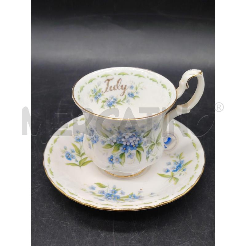 TAZZA DA TE ROYAL ALBERT LUGLIO  | Mercatino dell'Usato Roma eur 1