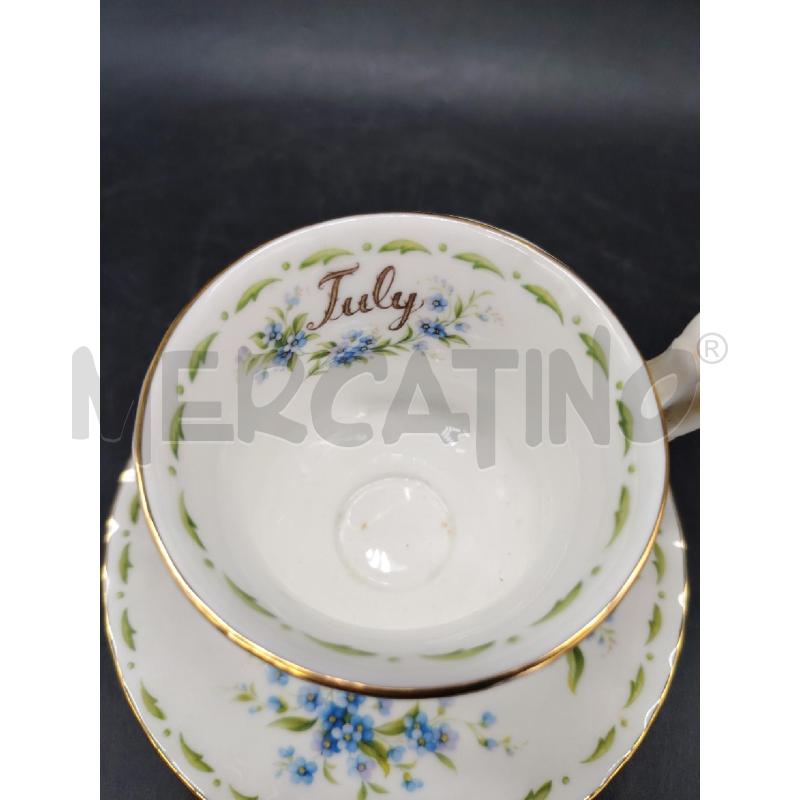 TAZZA DA TE ROYAL ALBERT LUGLIO  | Mercatino dell'Usato Roma eur 2