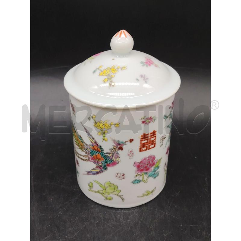 TAZZA ORIENTALE DRAGONE  | Mercatino dell'Usato Roma eur 2