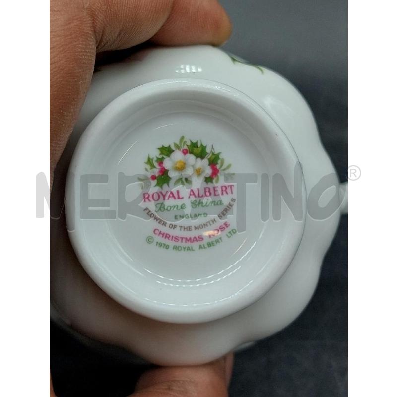 TAZZA ROYAL ALBERT GRANDE DICEMBRE | Mercatino dell'Usato Roma eur 4
