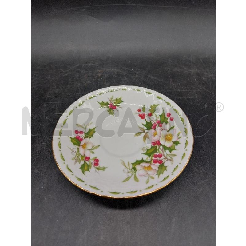 TAZZA ROYAL ALBERT PICCOLA DICEMBRE | Mercatino dell'Usato Roma eur 2