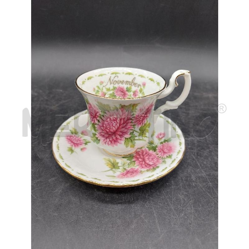 TAZZA ROYAL ALBERT PICCOLA NOVEMBRE | Mercatino dell'Usato Roma eur 1