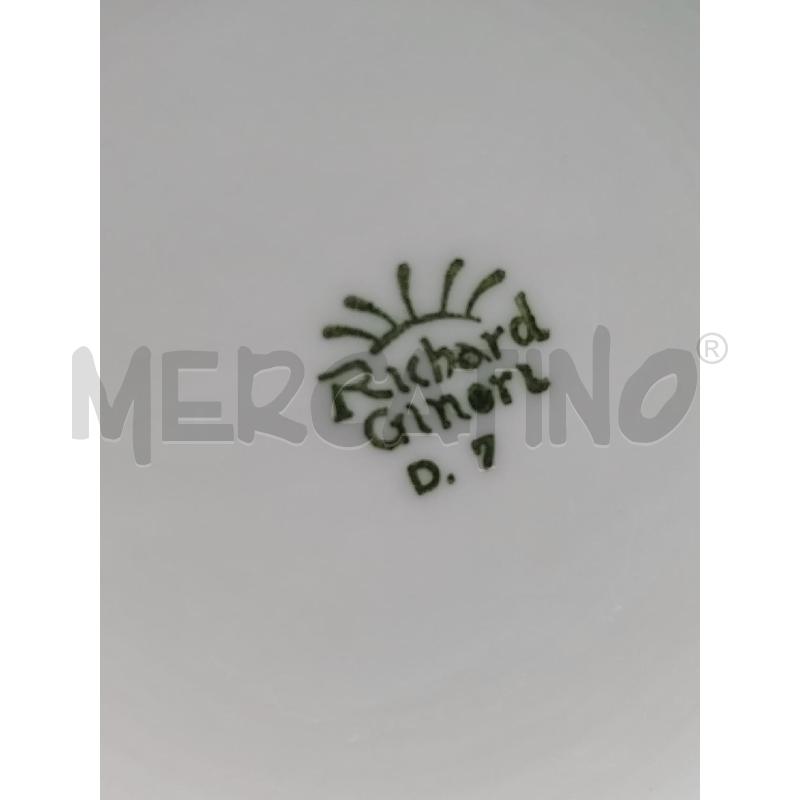 TAZZE GINORI BORDO ORO | Mercatino dell'Usato Roma eur 2