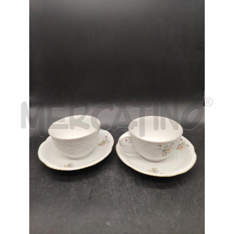 TAZZE GINORI BORDO ORO | Mercatino dell'Usato Roma eur 3