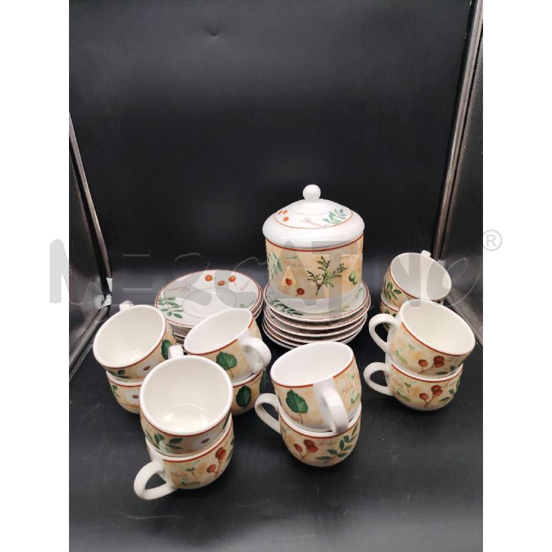 TAZZE  VISTA ALEGRE TILIA + ZUCCHERIERA  | Mercatino dell'Usato Roma eur 1