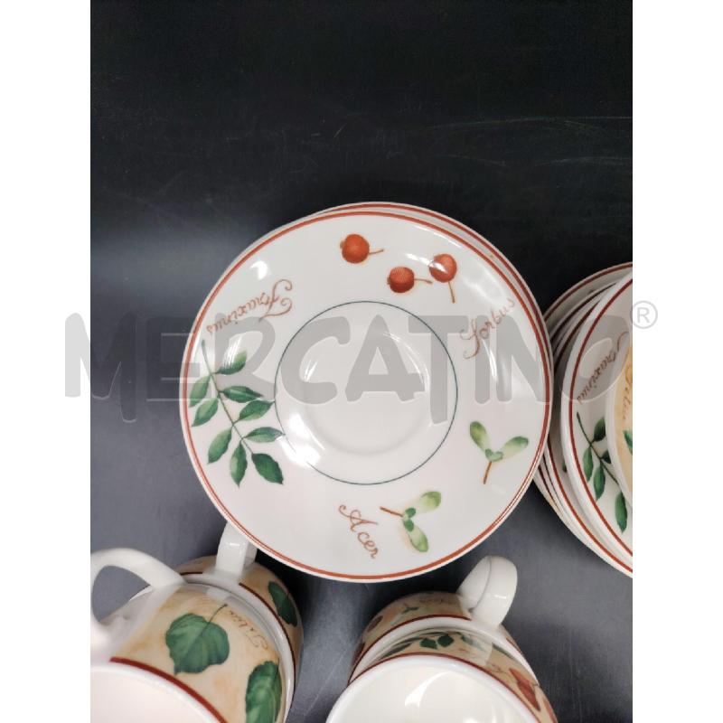 TAZZE  VISTA ALEGRE TILIA + ZUCCHERIERA  | Mercatino dell'Usato Roma eur 3