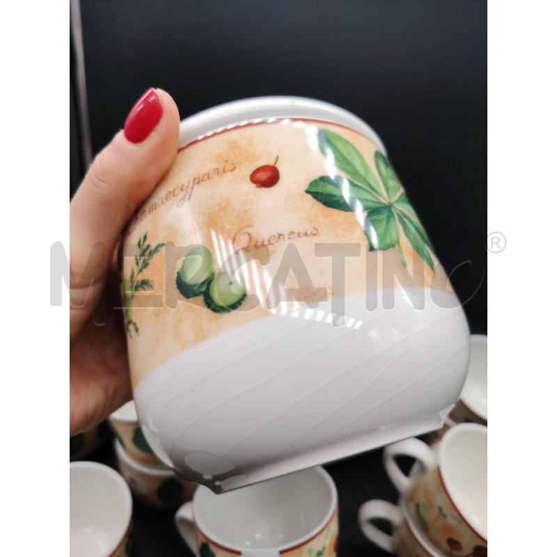 TAZZE  VISTA ALEGRE TILIA + ZUCCHERIERA  | Mercatino dell'Usato Roma eur 4