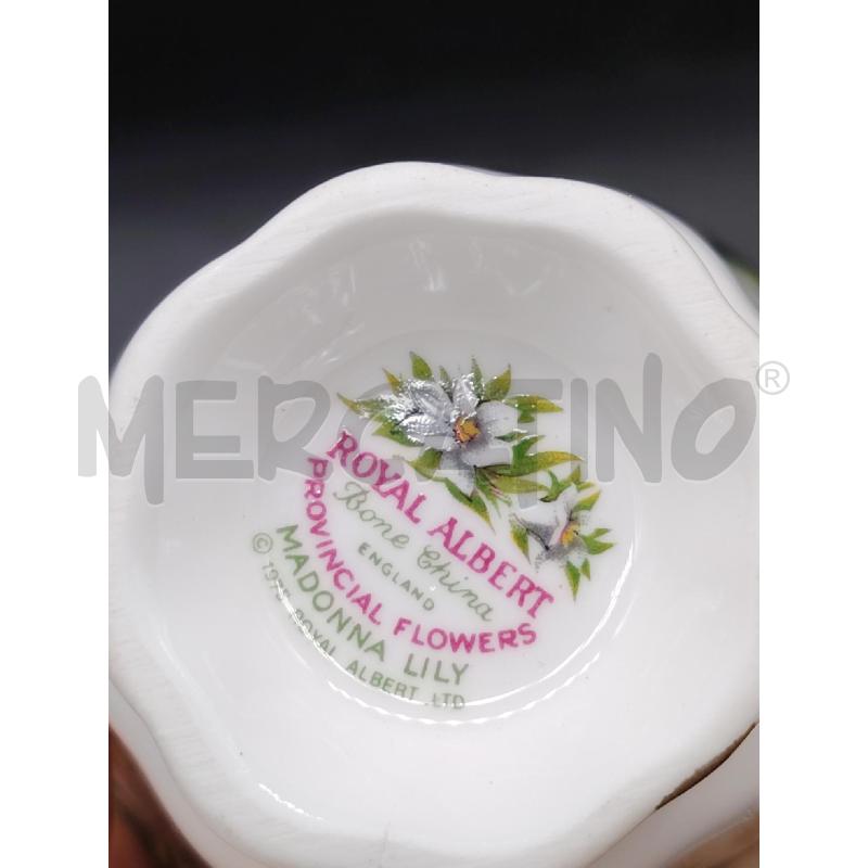 TAZZINA  ROYAL ALBERT  | Mercatino dell'Usato Roma eur 2