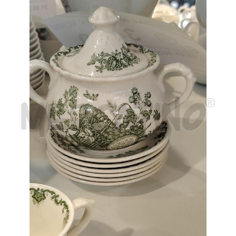 TAZZINE INGLESI DEC VERDE | Mercatino dell'Usato Roma eur 4
