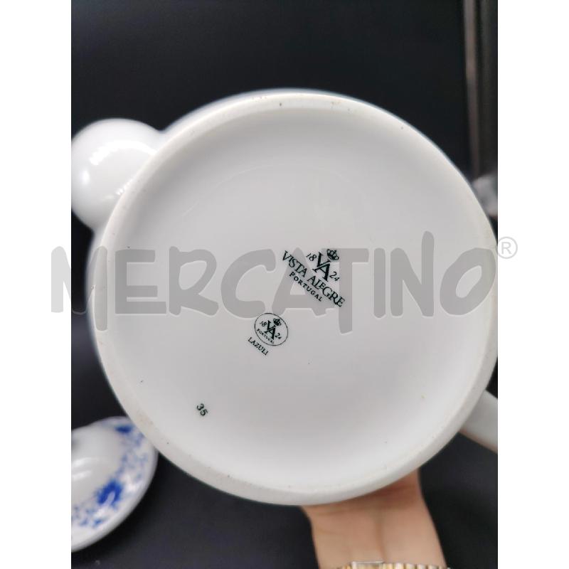 TEIERA VISTA ALEGRE FIORE BLU | Mercatino dell'Usato Roma eur 3