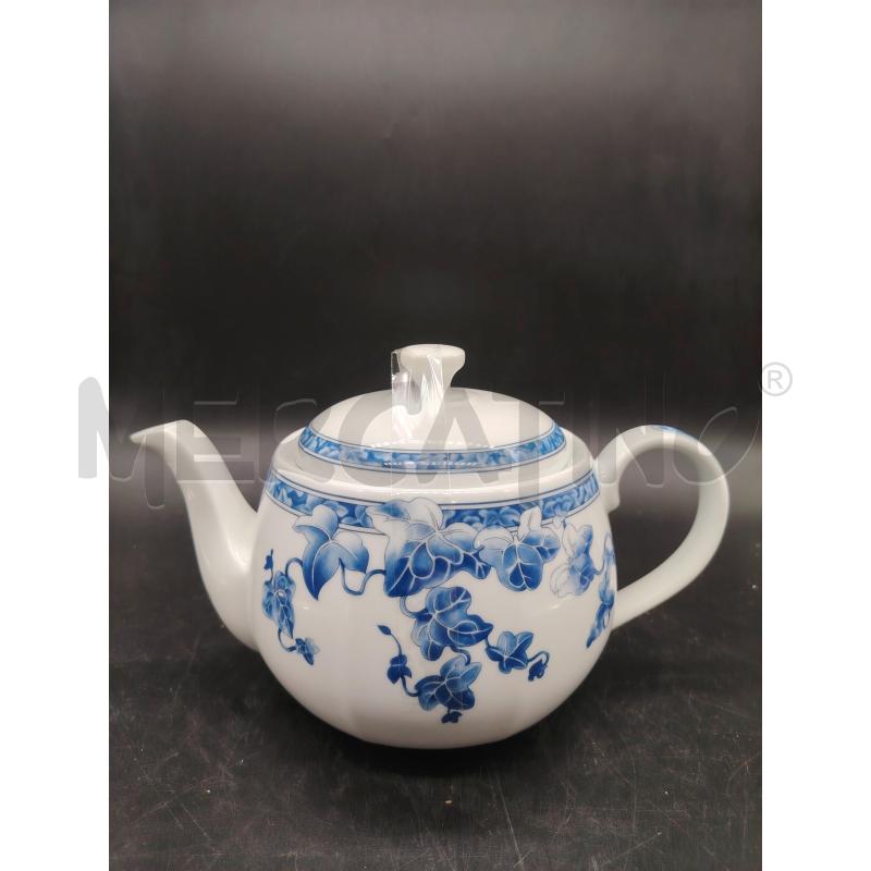 TEIERA VISTA ALEGRE FOGLIE BLU | Mercatino dell'Usato Roma eur 1
