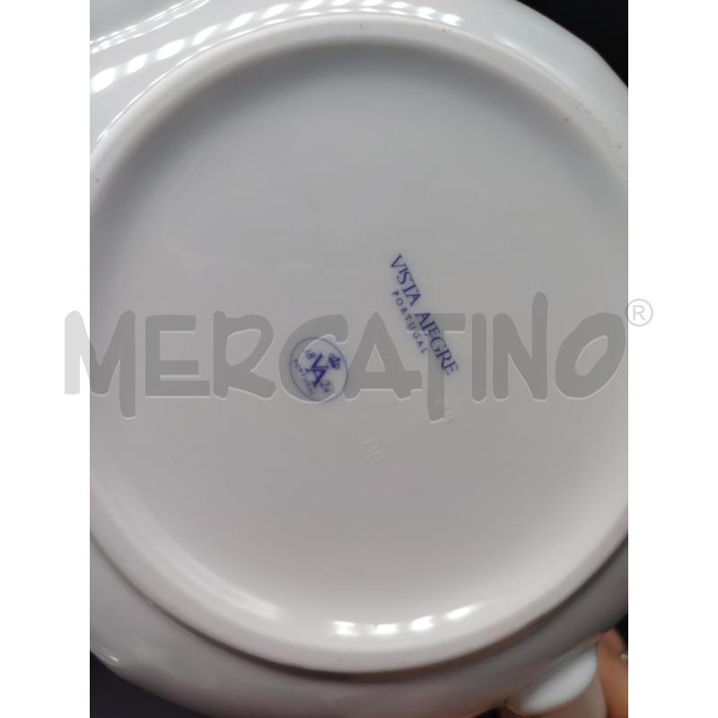 TEIERA VISTA ALEGRE FOGLIE BLU | Mercatino dell'Usato Roma eur 4