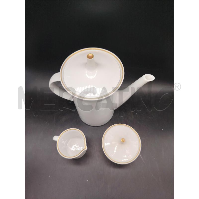 TEIERA+ LATT + ZUCC ROSENTHAL BIANCHI BORDO ORO  | Mercatino dell'Usato Roma eur 2