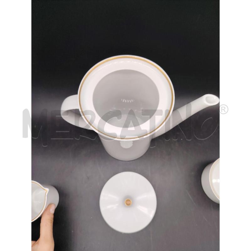 TEIERA+ LATT + ZUCC ROSENTHAL BIANCHI BORDO ORO  | Mercatino dell'Usato Roma eur 5
