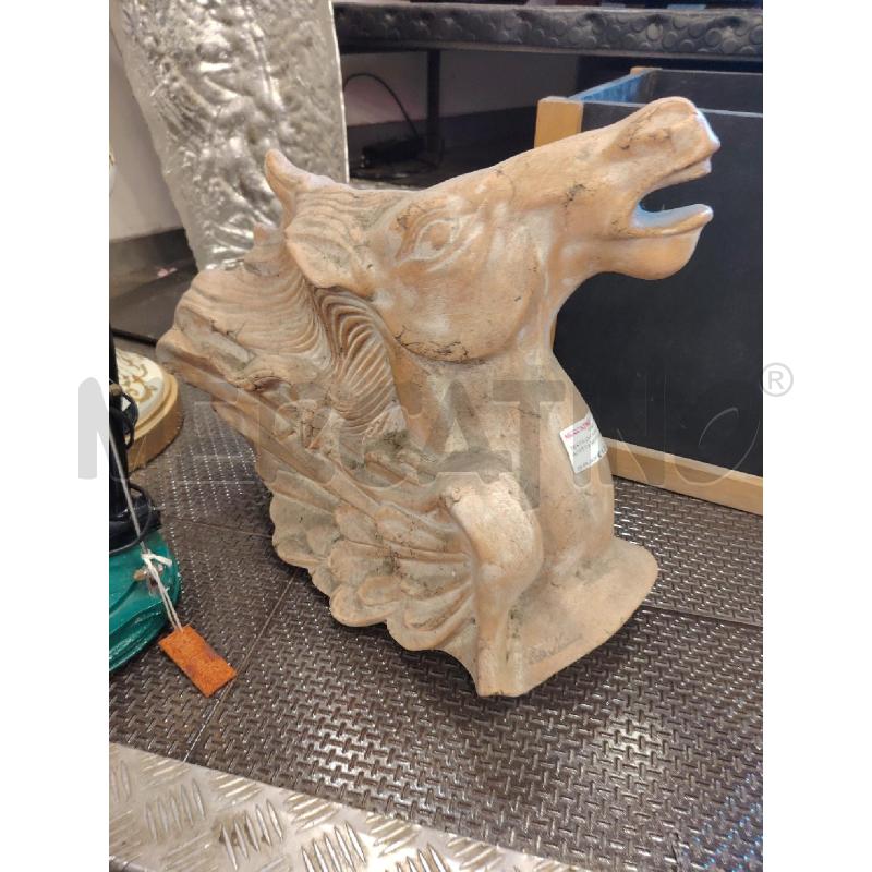TESTA DI CAVALLO TERRACOTTA NETTUNO | Mercatino dell'Usato Roma eur 1