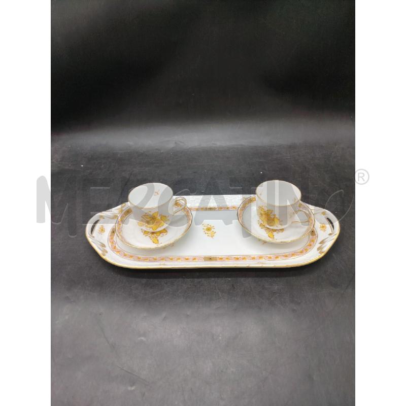 TETE A TETE HEREND YELLOW DEMITASSE | Mercatino dell'Usato Roma eur 1