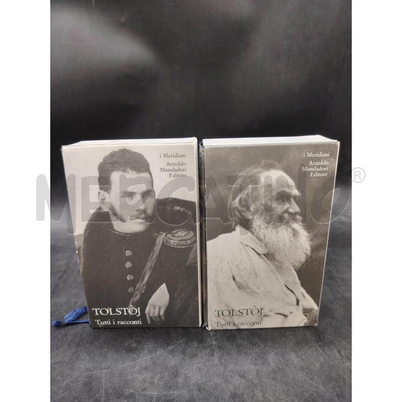 TOLSTOJ TUTTI I RACCONTI 2 VOLUMI | Mercatino dell'Usato Roma eur 2