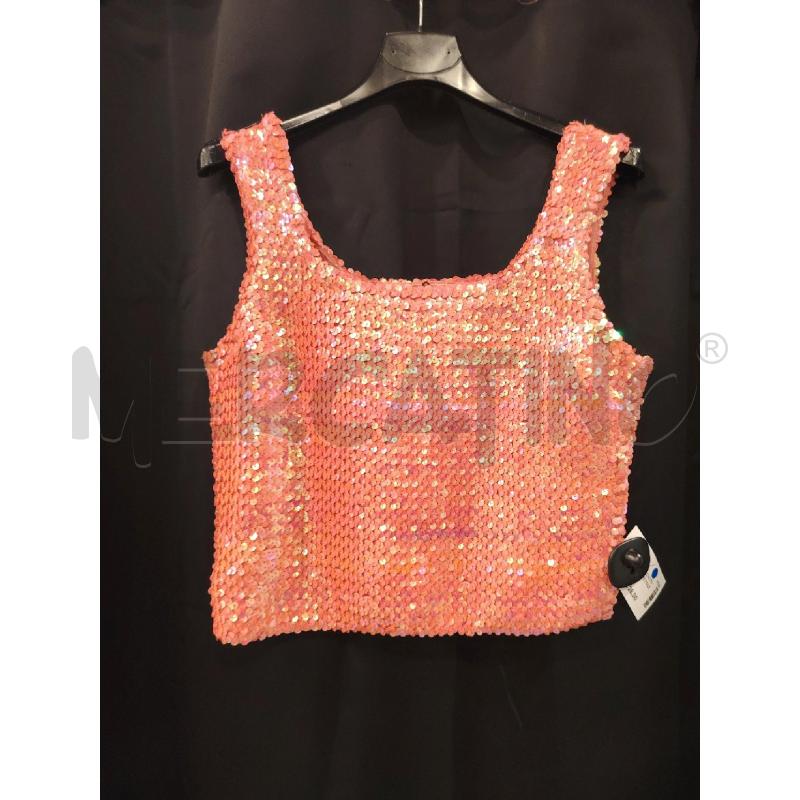 TOP STEFANEL RS PAILETTES CARTEL | Mercatino dell'Usato Roma eur 1