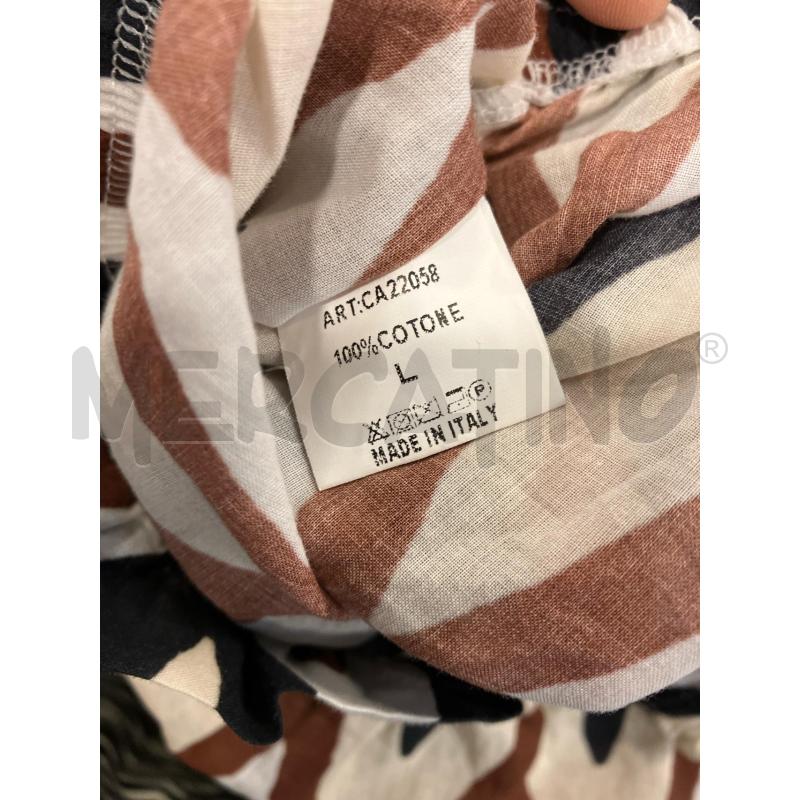 TOP TOO WHITE BEIGE MARR | Mercatino dell'Usato Roma eur 3