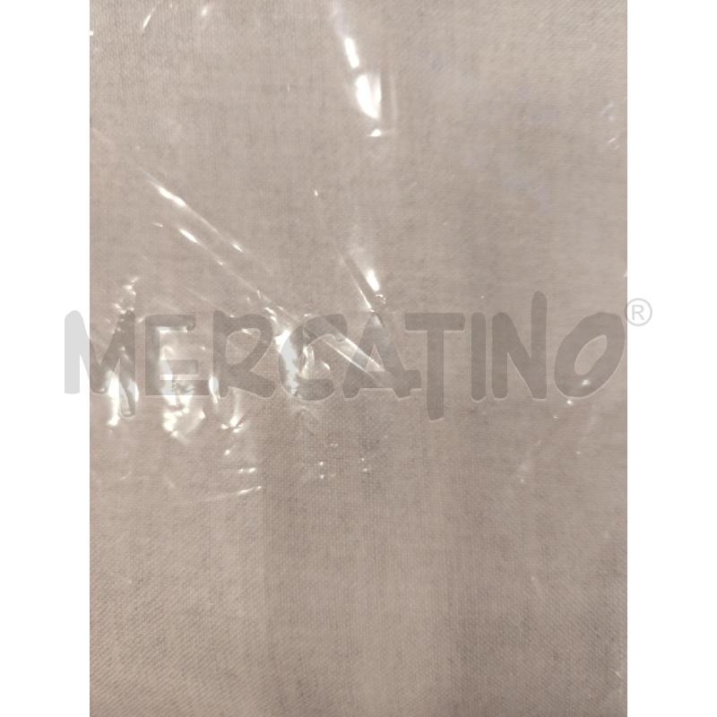 TOVAGLIA COTONE GRI FIORI FILO DEC A MANO | Mercatino dell'Usato Roma eur 3