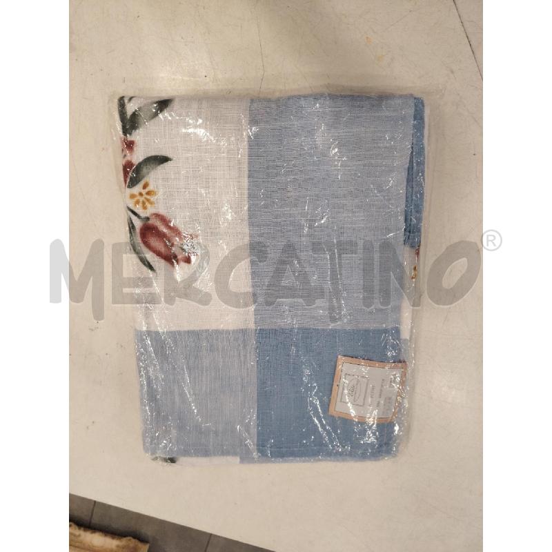 TOVAGLIA  RIGA AZZ FIORI ROSSI  | Mercatino dell'Usato Roma eur 2