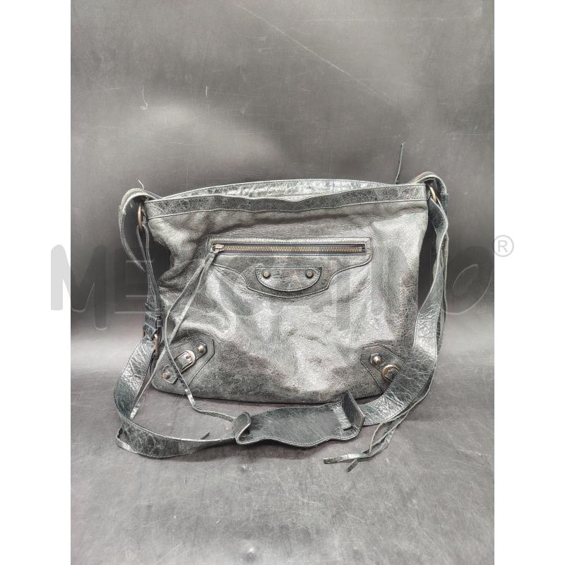 TRACOLLA BALENCIAGA CITY GRI 177289 497737  | Mercatino dell'Usato Roma eur 1