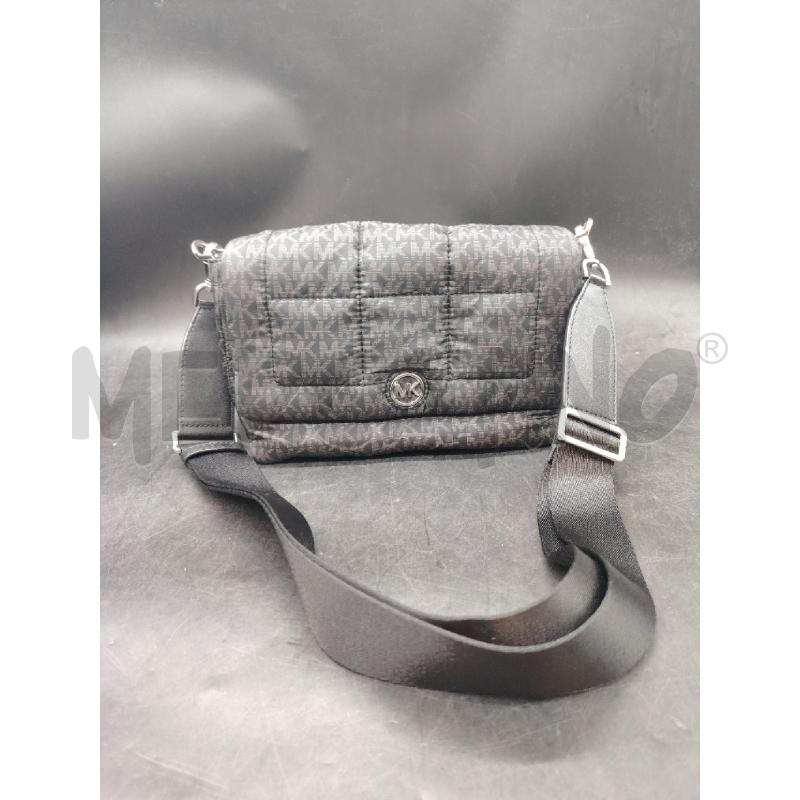 TRACOLLA D MICHAEL KORS NYLON GRI  | Mercatino dell'Usato Roma eur 1