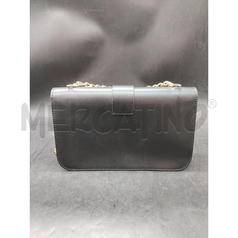 TRACOLLA ELENA MIRO PELLE NERO CHAIN DOR | Mercatino dell'Usato Roma eur 3