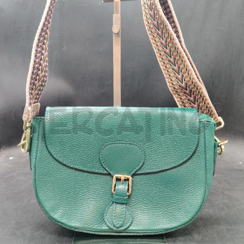 TRACOLLA INTREND VERDE PELLE  | Mercatino dell'Usato Roma eur 1